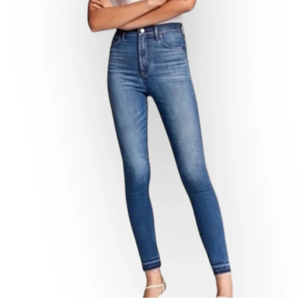 Denim Forum The Lola High Rise Skinny Crop 24 - Picture 2 of 11